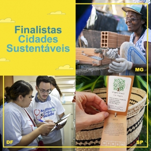 Iniciativas de Belo Horizonte, Brasília e Piracicaba são finalistas na categoria Cidades Sustentáveis