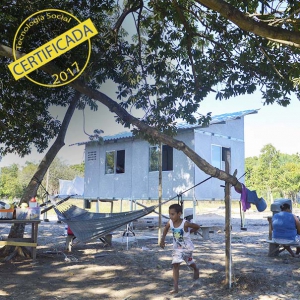 A Ecoa Ecologia e Ação de Campo Grande (MS) foi uma das contempladas com a iniciativa Casas Adaptadas à Eventos Climáticos Extremos em Áreas Úmidas.