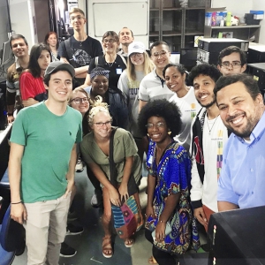 Georgia Southern University visita a Fundação BB e projeto de metarreciclagem